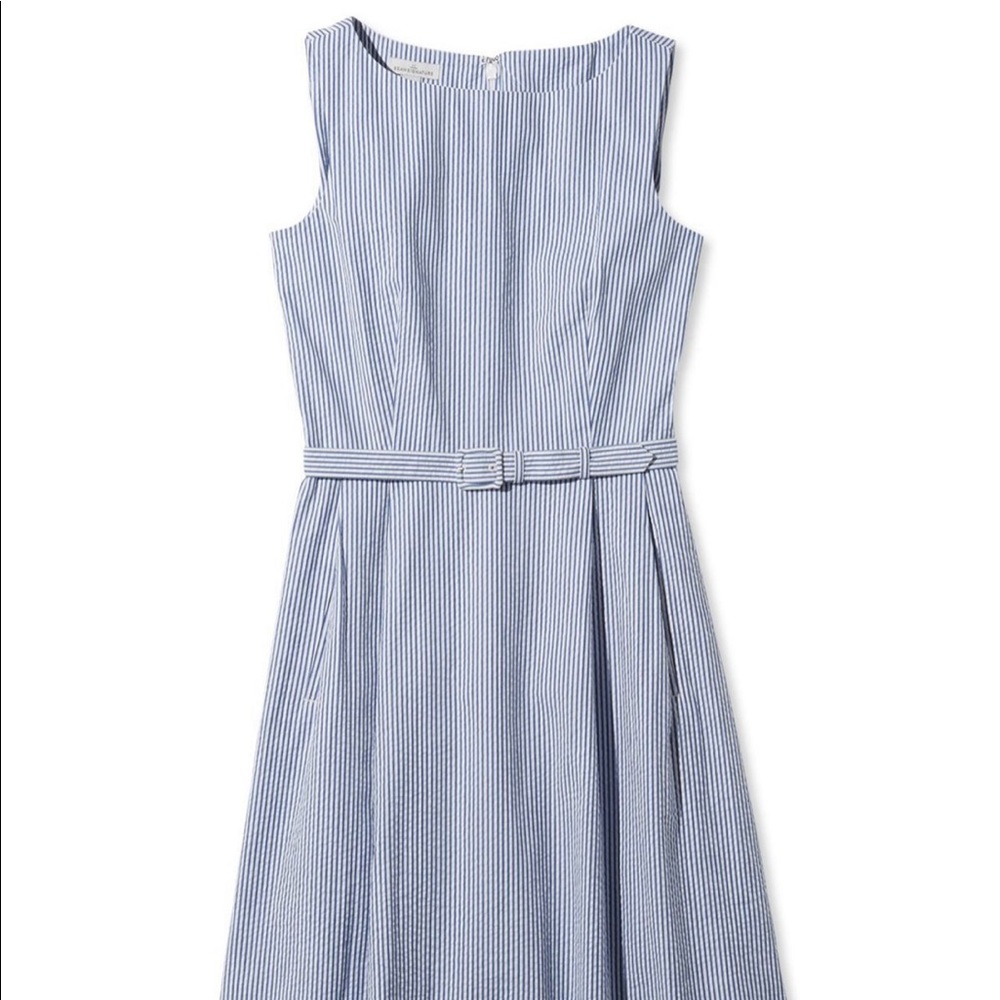 LL Bean Signature seersucker dress